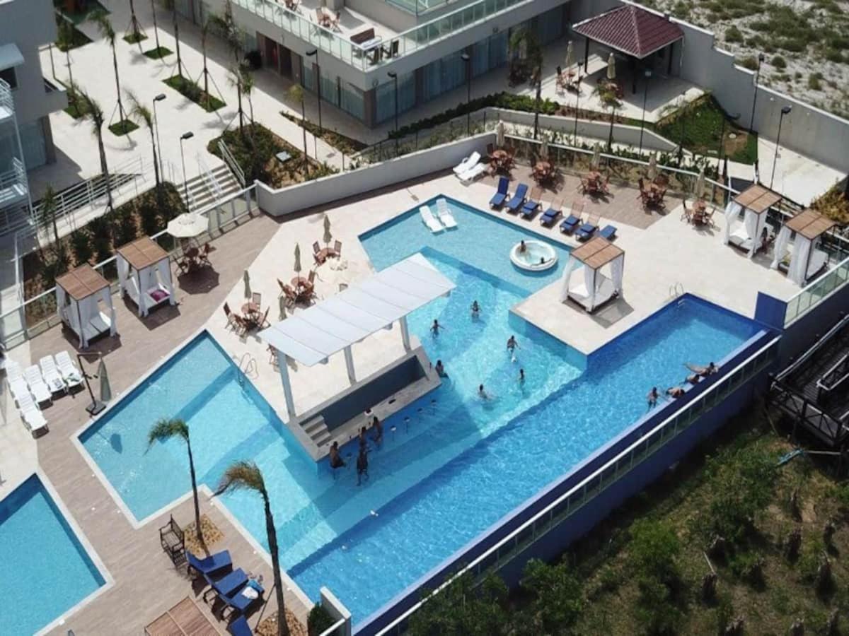 Ape Estilo Resort C/ Pe Na Areia E Vista Mar, Proximo Ao Beto Carrero Piçarras Buitenkant foto