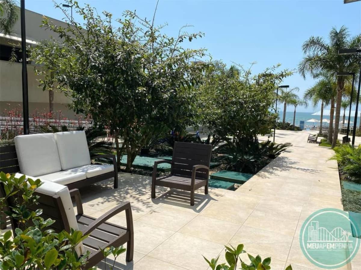 Ape Estilo Resort C/ Pe Na Areia E Vista Mar, Proximo Ao Beto Carrero Piçarras Buitenkant foto